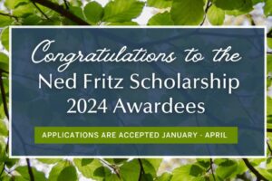 2024 awardees of the Ned Fritz Scholarship