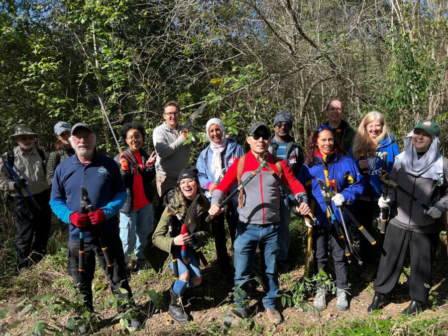 Texas Buckeye Trail Restoration Days Resume for Fall